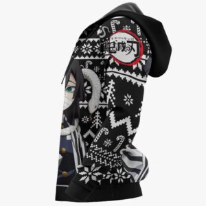 Obanai Ugly Christmas Sweater Custom Anime Kimetsu XS12 9