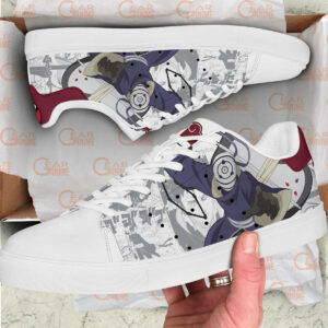 Obito Uchiha Skate Shoes Custom Naruto Anime Sneakers 5