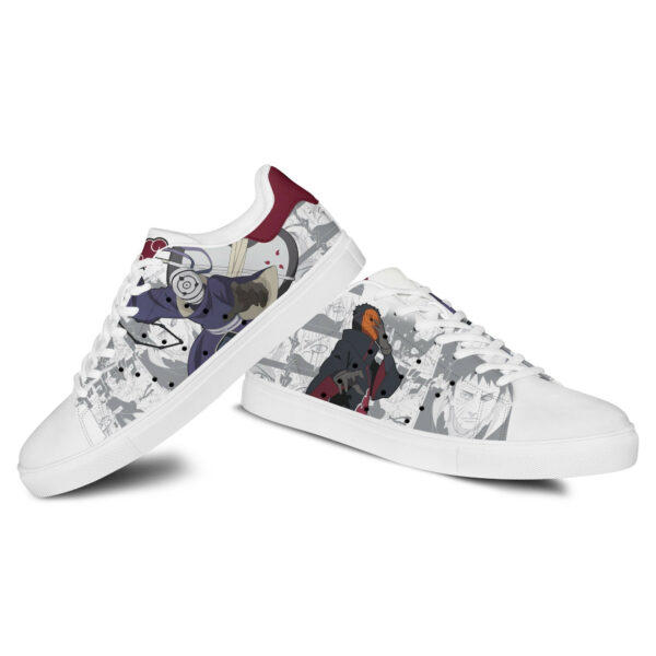 Obito Uchiha Skate Shoes Custom Naruto Anime Sneakers 3
