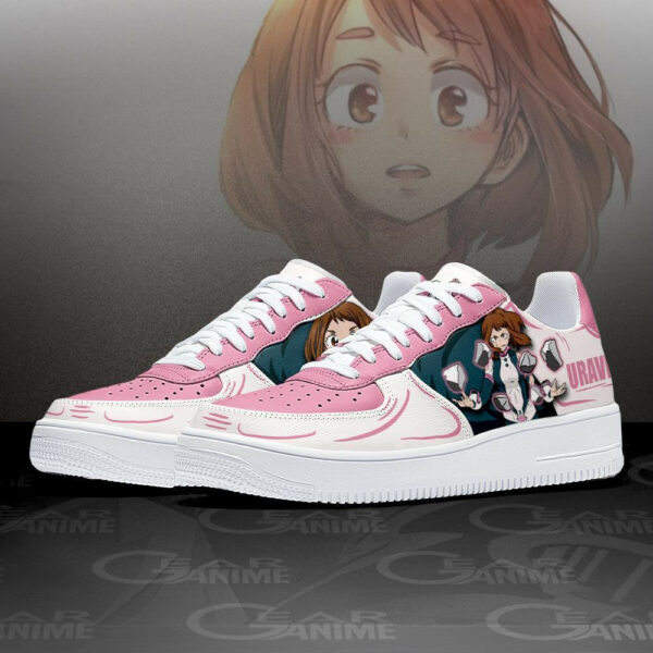 Ochaco Uraraka Air Shoes Custom Anime My Hero Academia Sneakers 2
