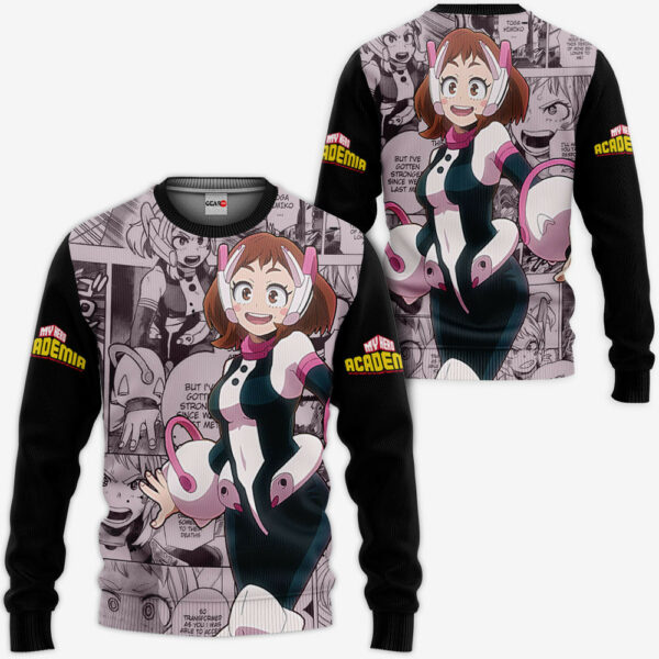 Ochako Uraraka Hoodie Custom My Hero Academia Anime Merch Clothes Manga Style 2