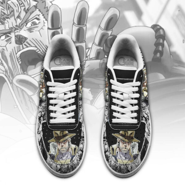 Old Joseph Joestar Air Shoes Custom JoJo’s Bizarre Anime Sneakers 2