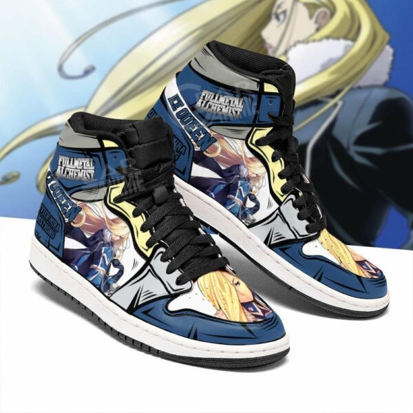 Olivier Armstrong Fullmetal Alchemist Shoes Anime Custom Sneakers 2