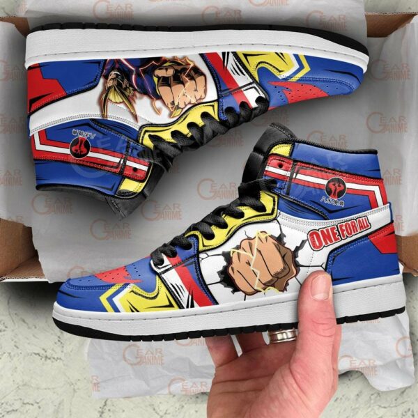 One For All All Might Shoes Custom Anime My Hero Academia Sneakers 3