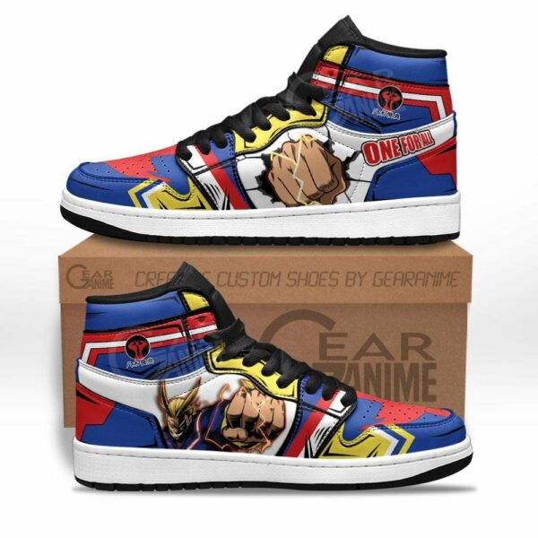 One For All All Might Shoes Custom Anime My Hero Academia Sneakers 1