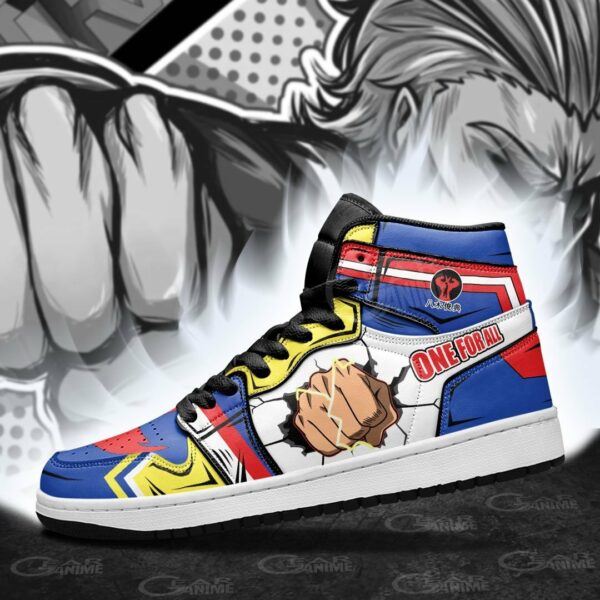 One For All All Might Shoes Custom Anime My Hero Academia Sneakers 4