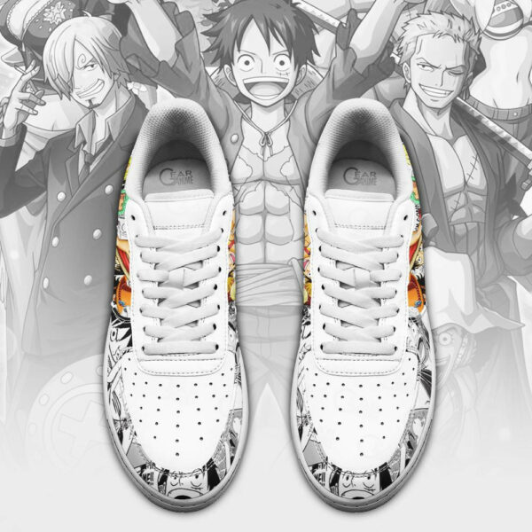 One Piece Air Shoes Mixed Manga Style Anime Sneakers 2