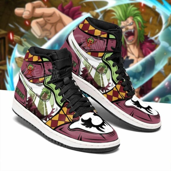One Piece Bartolomeo Shoes Bari Bari No Mi Custom Anime Sneakers 2