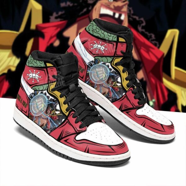 One Piece Blackbeard Shoes Yami Yami No Mi Custom Anime Sneakers 2