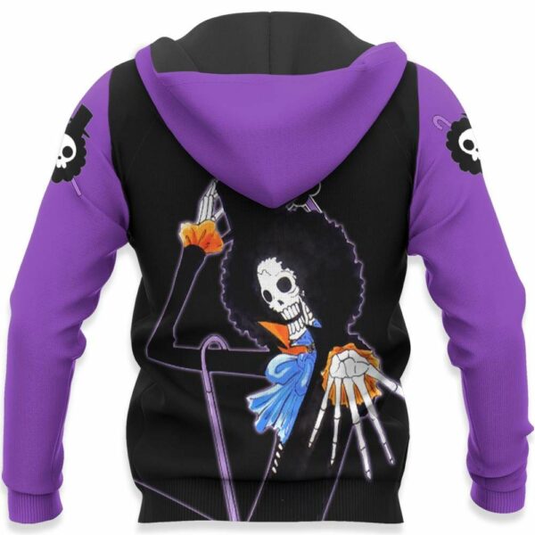 One Piece Brook Hoodie One Piece Anime Shirts 5