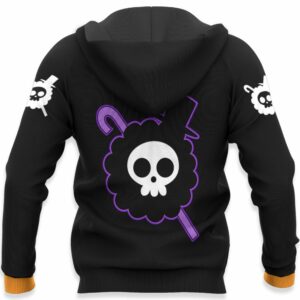 One Piece Brook Uniform Hoodie Shirt Anime Zip Jacket 10