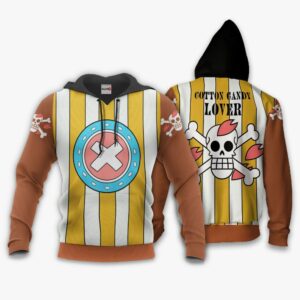 One Piece Chopper Hoodie Shirt Uniform Anime Zip Jacket 8