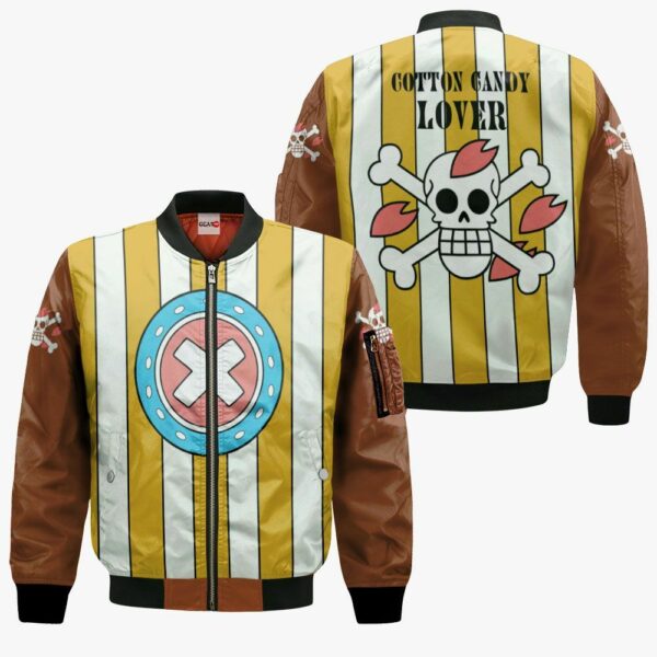 One Piece Chopper Hoodie Shirt Uniform Anime Zip Jacket 4