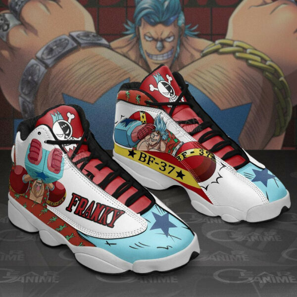 One Piece Franky Shoes Custom Anime Sneakers 1