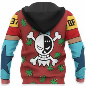 One Piece Franky Uniform Hoodie Custom One Piece Anime Merch Clothes 10