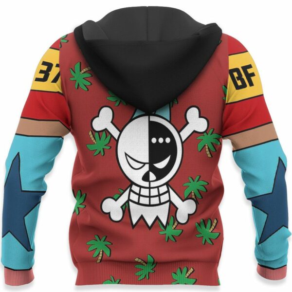 One Piece Franky Uniform Hoodie Custom One Piece Anime Merch Clothes 5