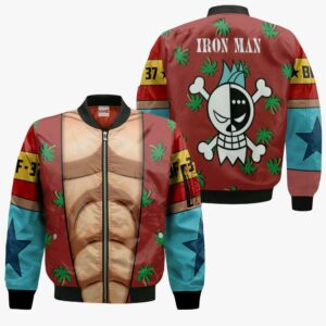 One Piece Franky Uniform Hoodie Custom One Piece Anime Merch Clothes 9