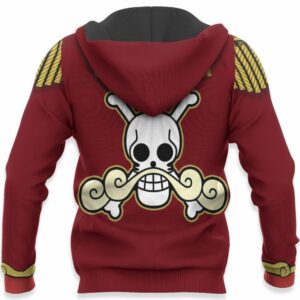 One Piece Gol D. Roger Hoodie Shirt Anime Zip Jacket 10