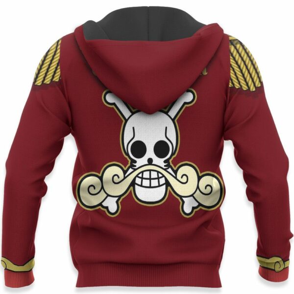 One Piece Gol D. Roger Hoodie Shirt Anime Zip Jacket 5