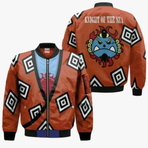 One Piece Jinbei Uniform Hoodie Shirt Anime Zip Jacket 9