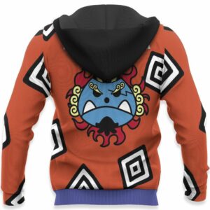 One Piece Jinbei Uniform Hoodie Shirt Anime Zip Jacket 10