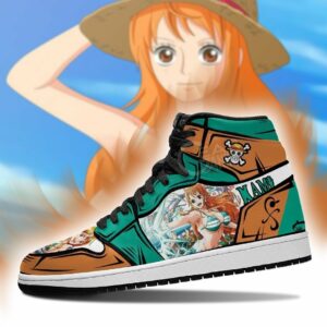 One Piece Nami Shoes Custom Anime Sneakers 5