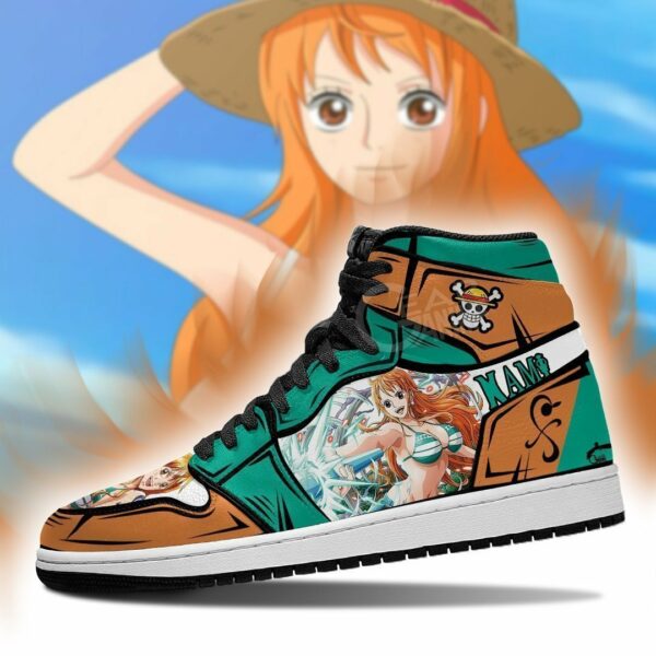 One Piece Nami Shoes Custom Anime Sneakers 3