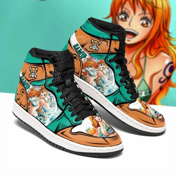 One Piece Nami Shoes Custom Anime Sneakers 2