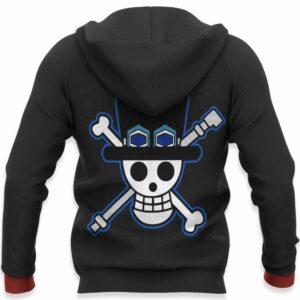 One Piece Sabo Hoodie Shirt Anime Zip Jacket 10