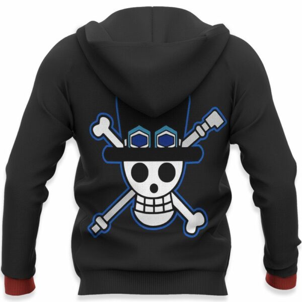 One Piece Sabo Hoodie Shirt Anime Zip Jacket 5