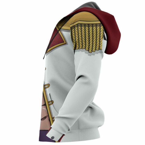 One Piece Whitebeard Uniform Hoodie Shirt Anime Zip Jacket 6