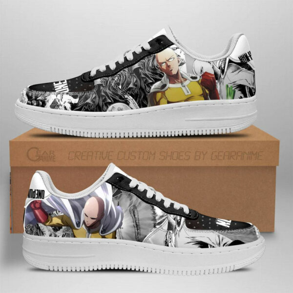 One Punch Man Air Shoes Custom Manga Mixed Anime Sneakers 1