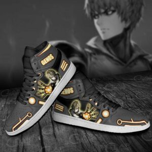 One Punch Man Genos Shoes Anime Custom Sneakers MN10 9