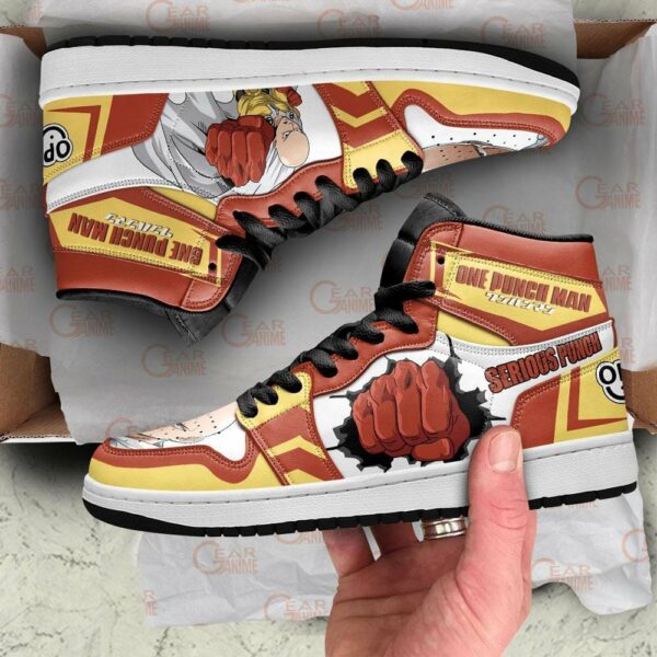 One Punch Man Shoes Saitama Serious Punch Anime Sneakers 1