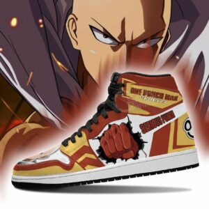 One Punch Man Shoes Saitama Serious Punch Anime Sneakers 9