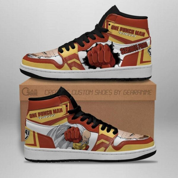 One Punch Man Shoes Saitama Serious Punch Anime Sneakers 2