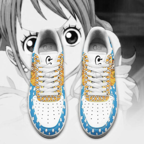 OP Nami Air Shoes Custom Anime One Piece Sneakers 4