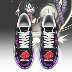 Orochimaru Shoes Custom Anime Sneakers Leather 4