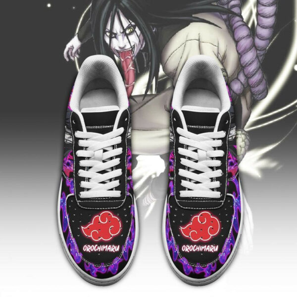 Orochimaru Shoes Custom Anime Sneakers Leather 2