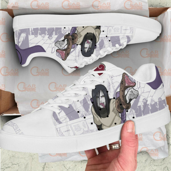 Orochimaru Skate Shoes Custom Naruto Anime Sneakers 2