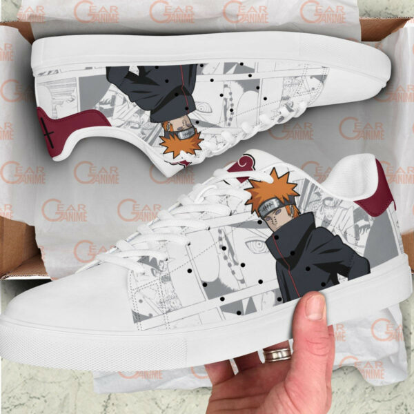 Pain Skate Shoes Custom Naruto Anime Sneakers 2