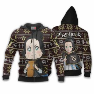 Papittson Charmy Ugly Christmas Sweater Custom Anime Black Clover XS12 6