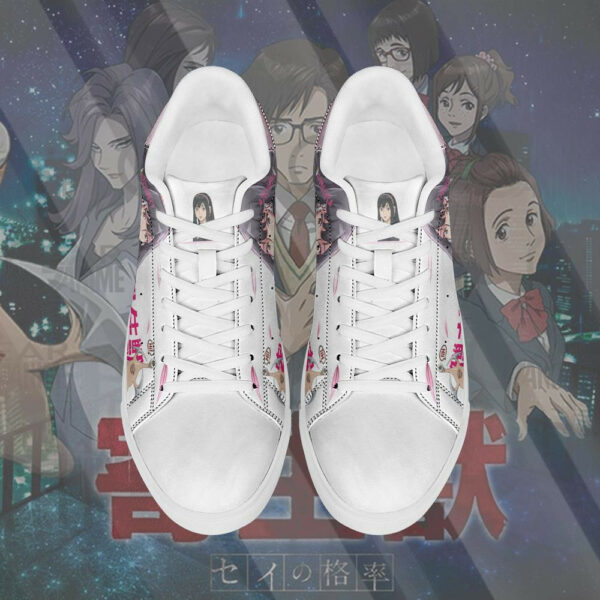 Parasyte Kana Kimishima Skate Shoes Horror Anime Sneakers SK10 4