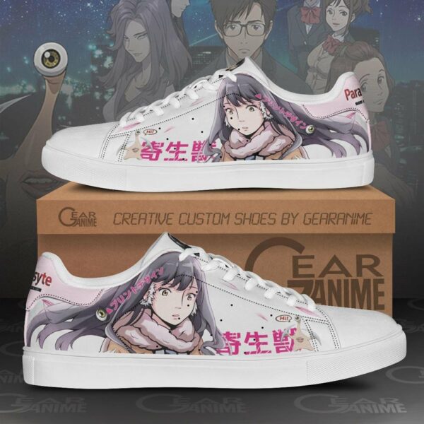 Parasyte Kana Kimishima Skate Shoes Horror Anime Sneakers SK10 1