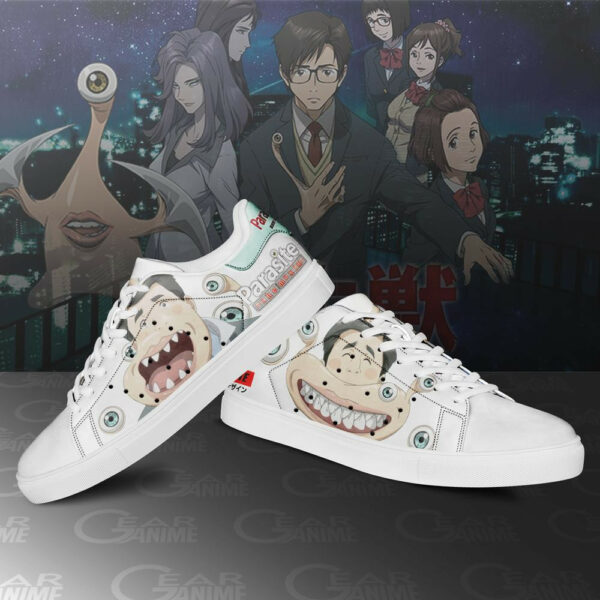 Parasyte Mamoru Uda Skate Shoes Horror Anime Sneakers SK10 2