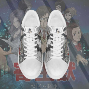 Parasyte Reiko Tamura Skate Shoes Horror Anime Sneakers SK10 7