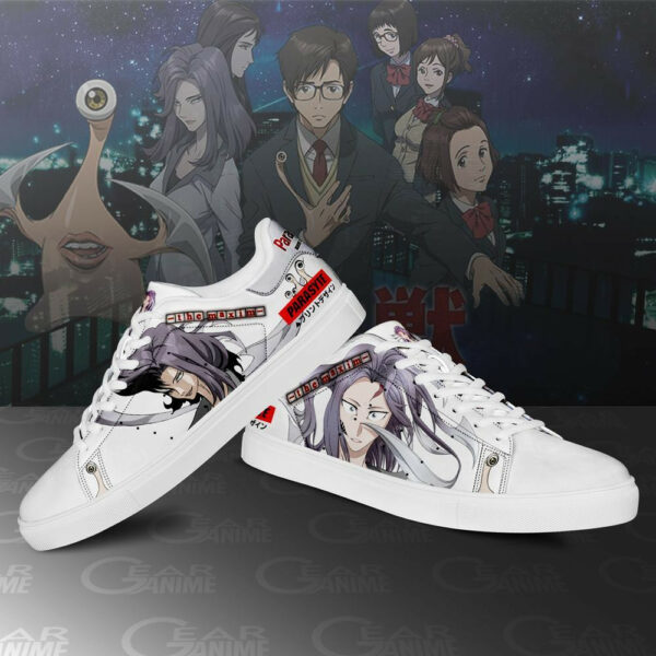 Parasyte Ryouko Tamiya Skate Shoes Horror Anime Sneakers SK10 2