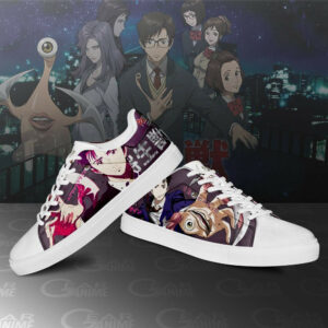 Parasyte Shinichi Izumi Skate Shoes Horror Anime Sneakers SK10 5