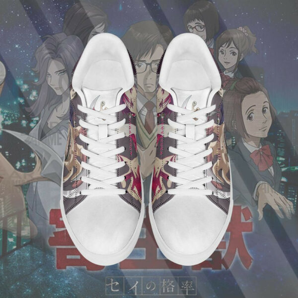 Parasyte Shinichi Izumi Skate Shoes Horror Anime Sneakers SK10 4