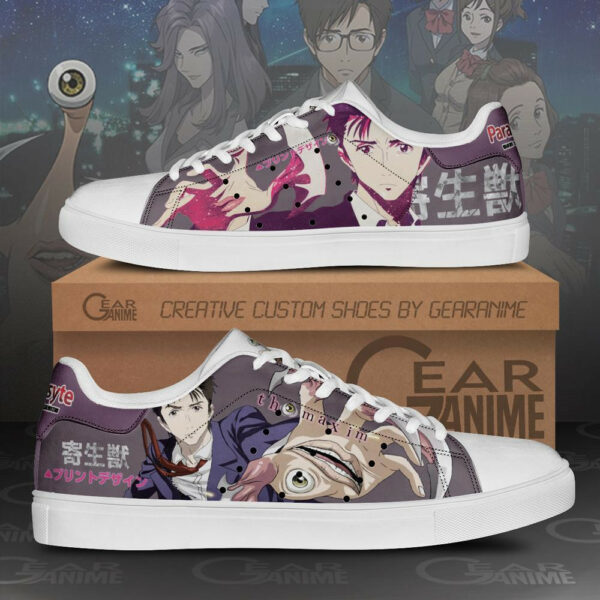 Parasyte Shinichi Izumi Skate Shoes Horror Anime Sneakers SK10 1